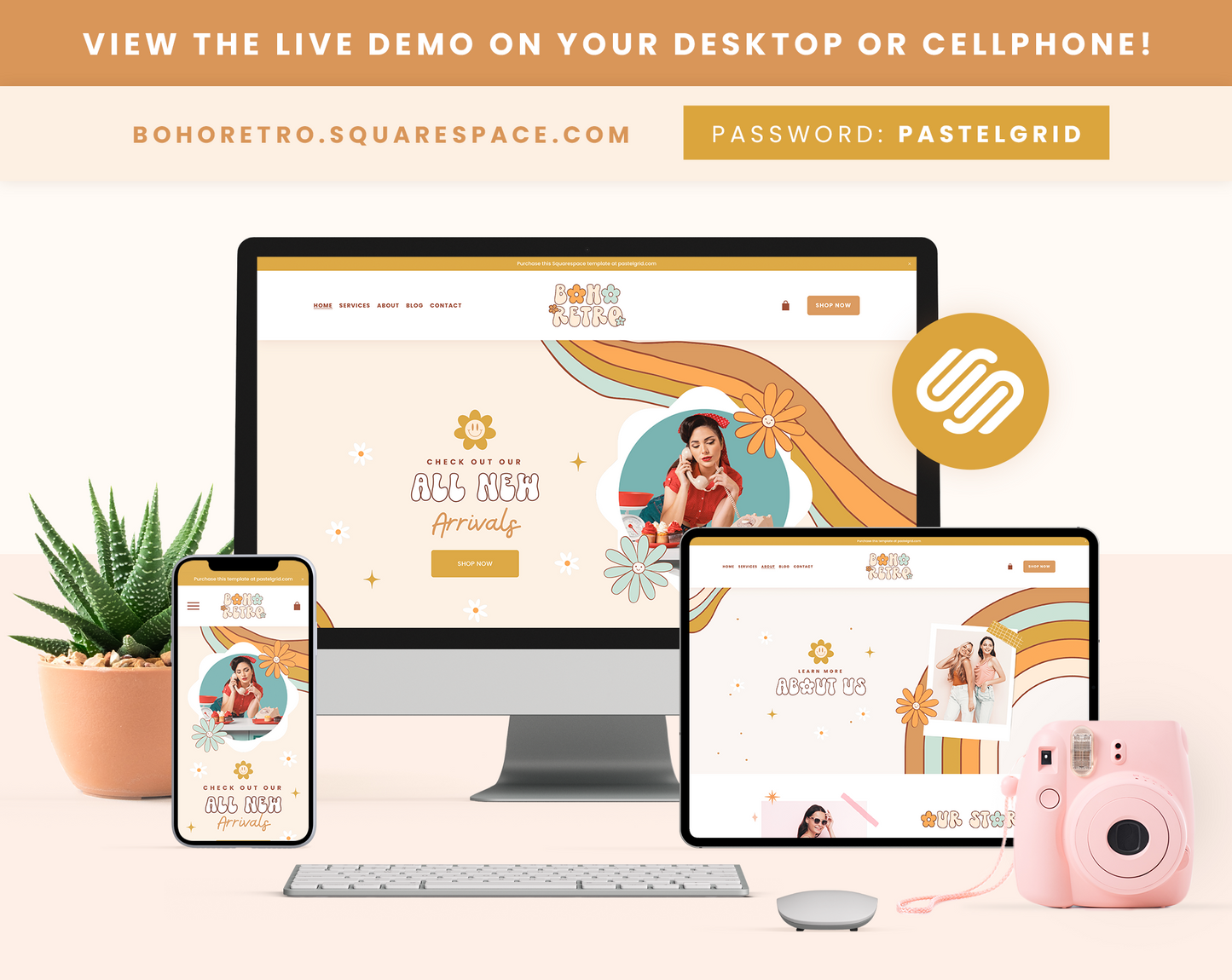 Squarespace Template