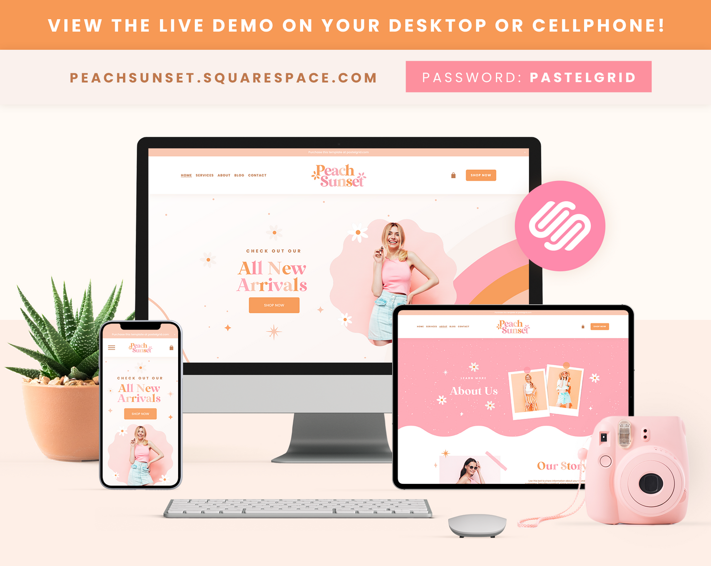 Squarespace Template
