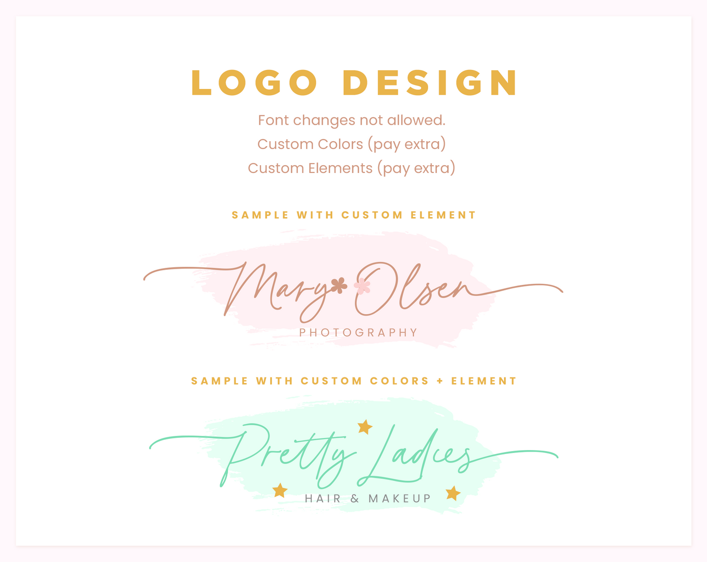 Pre-made Logo
