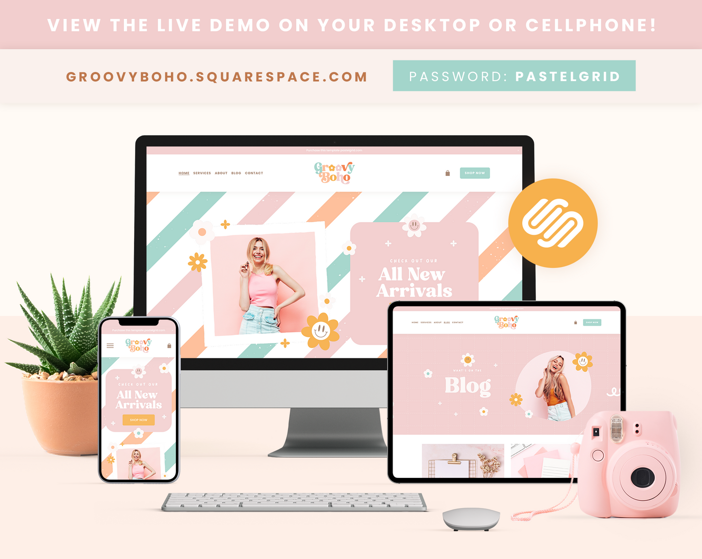Squarespace Template
