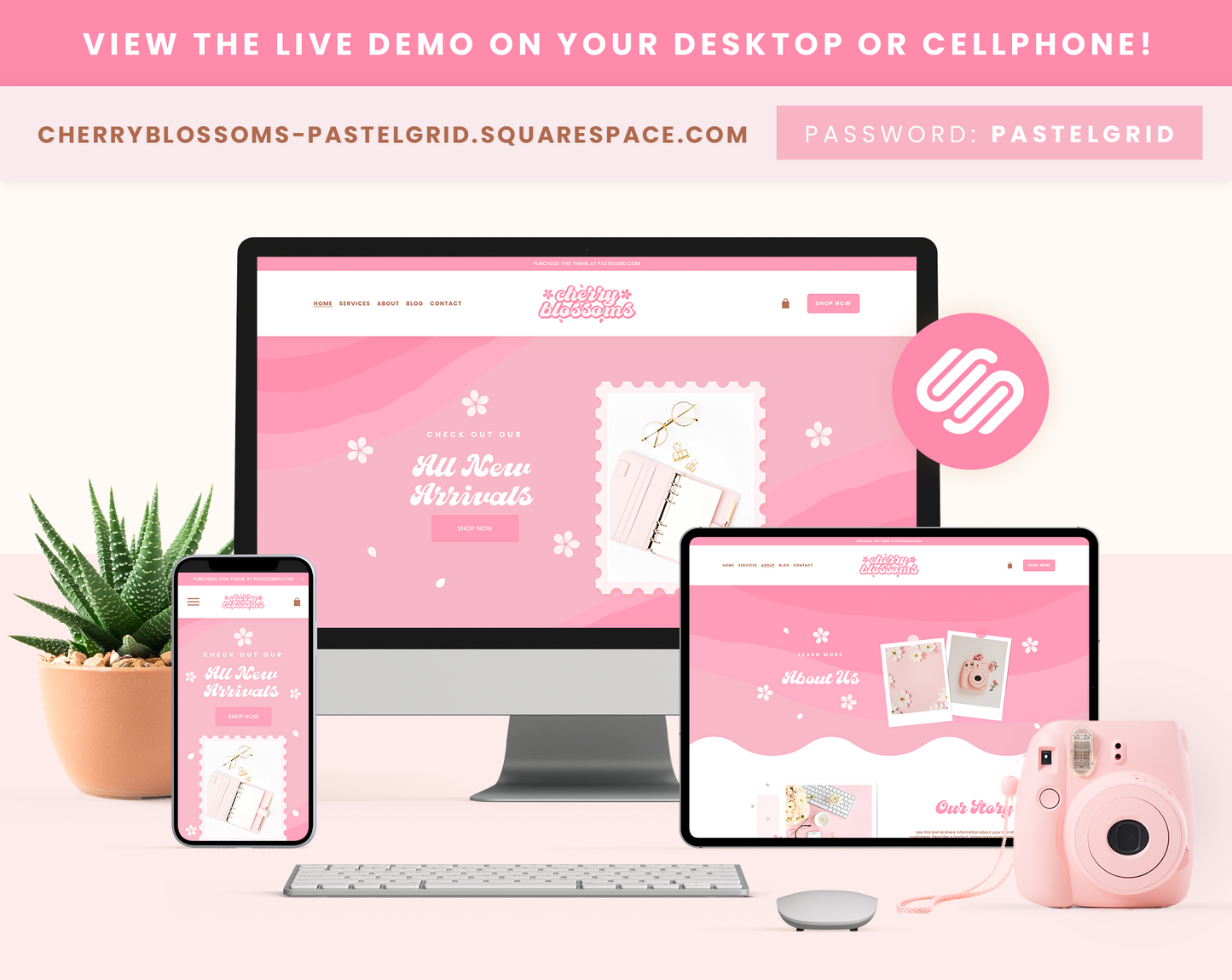 Squarespace Template
