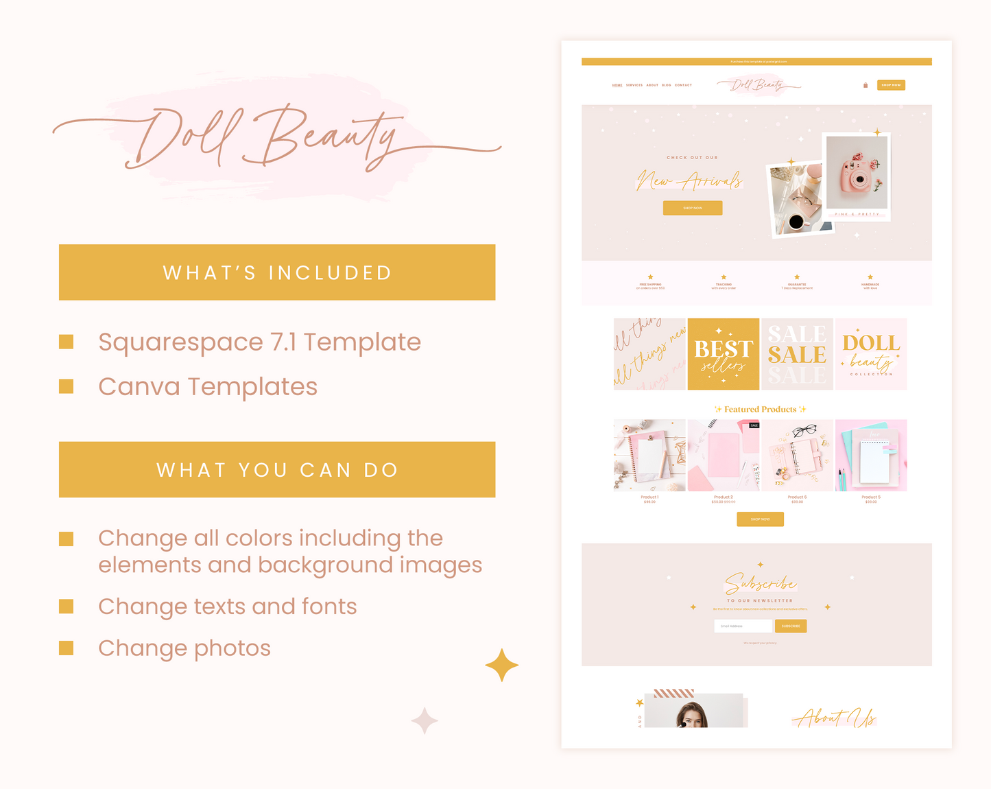 Squarespace Template