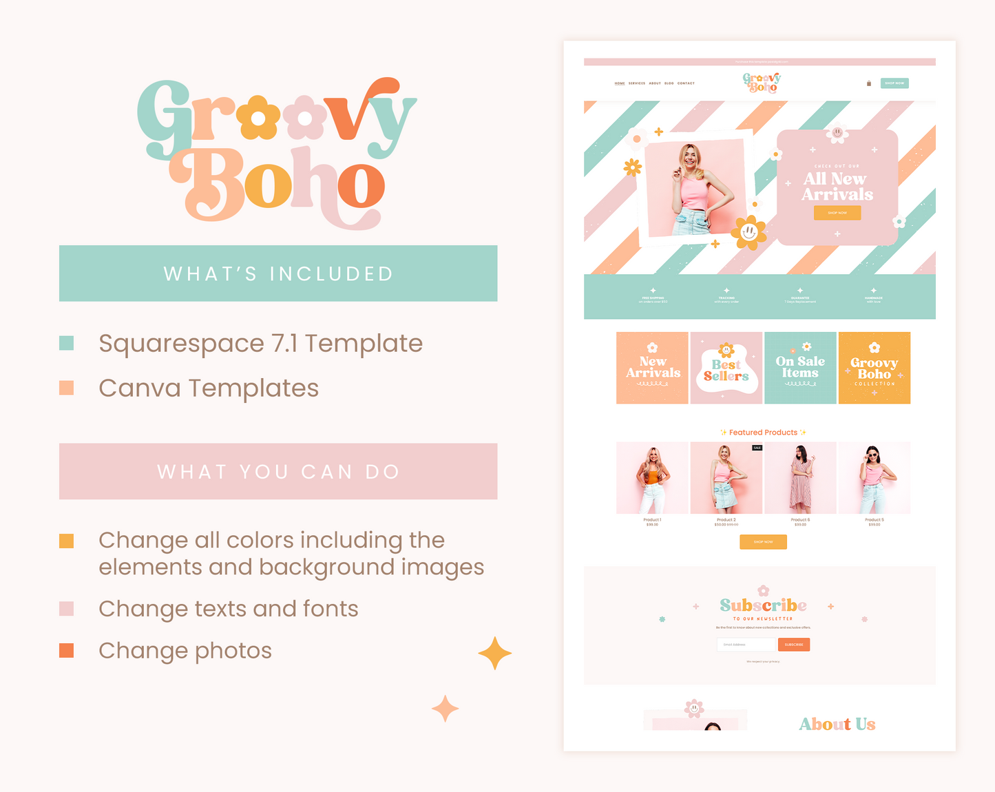 Squarespace Template