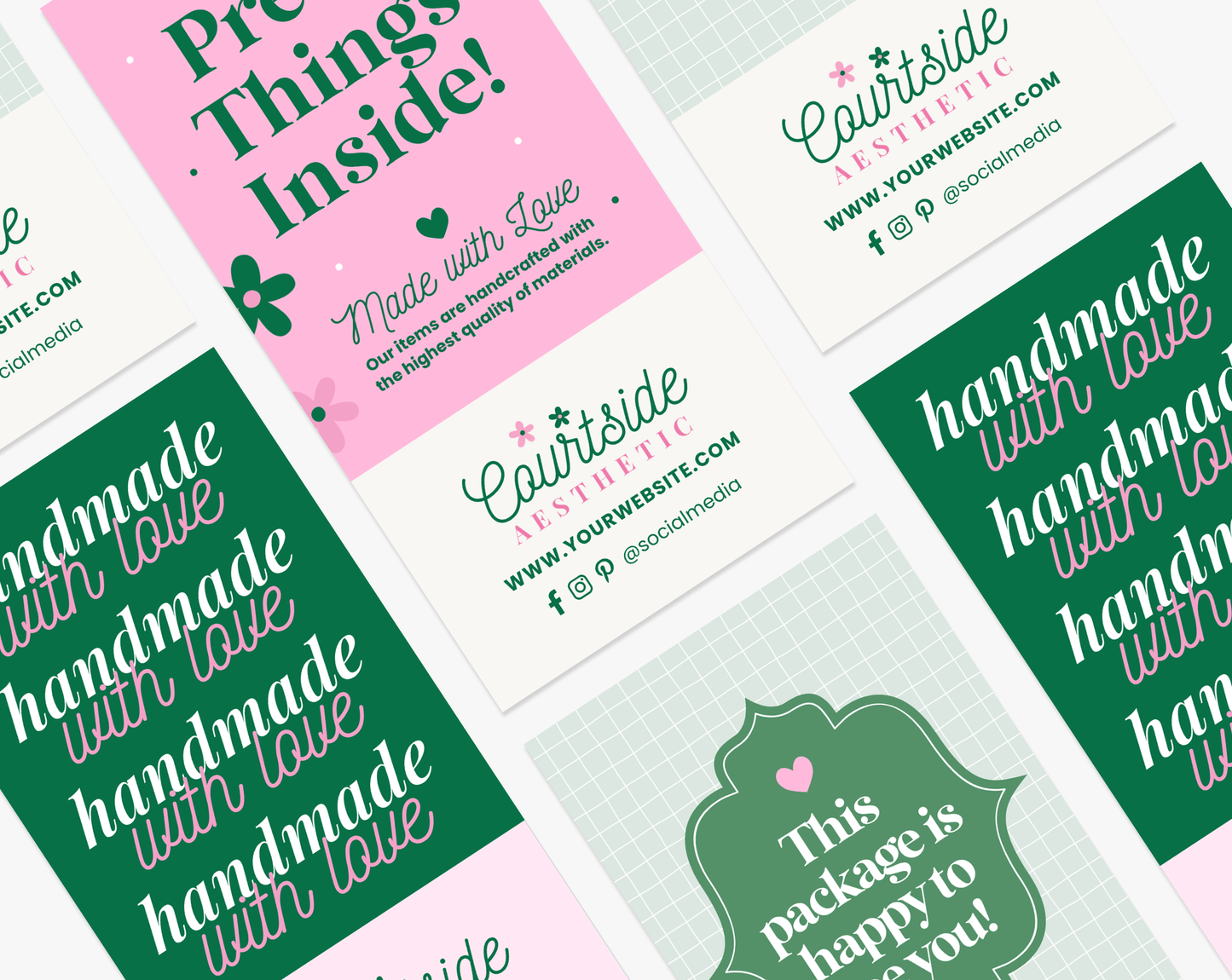 Box Label Template
