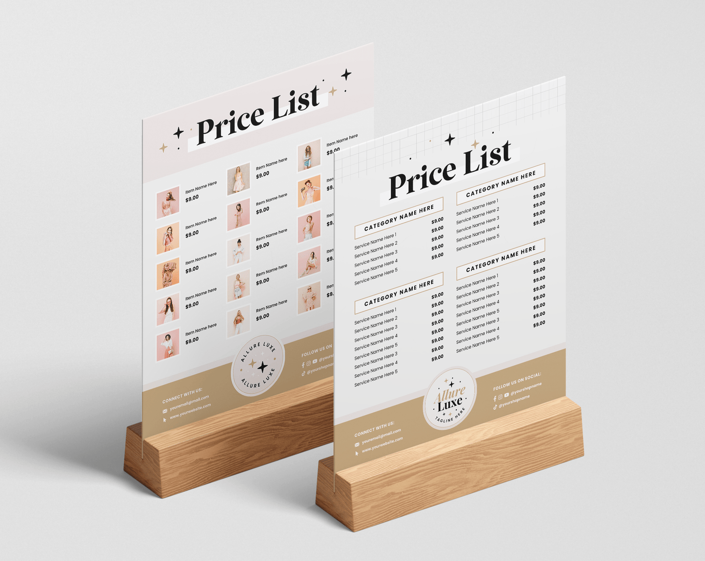 Price List Template