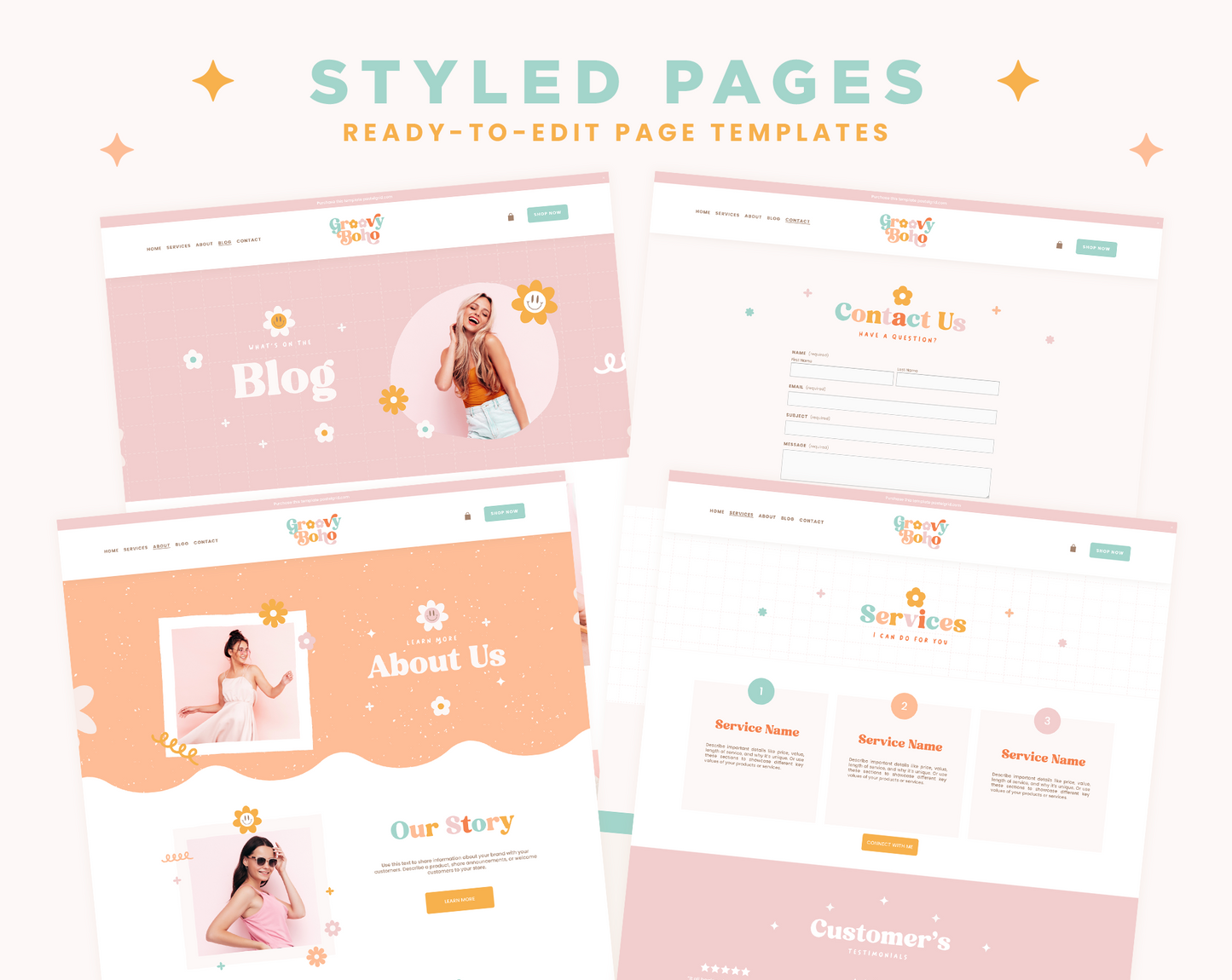 Squarespace Template
