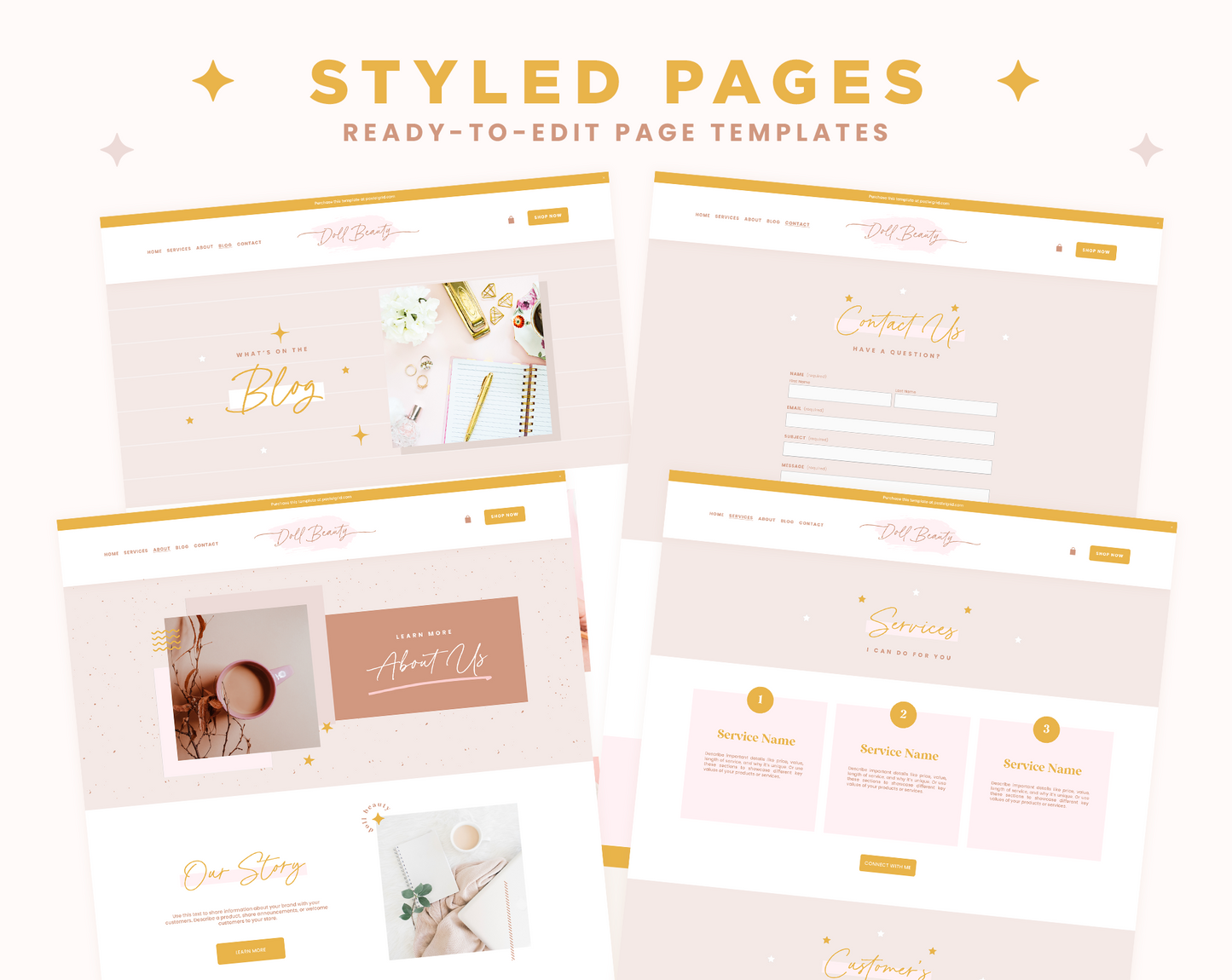 Squarespace Template
