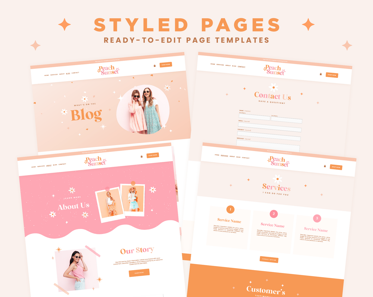 Squarespace Template