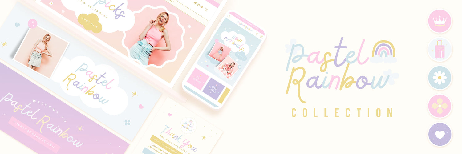 Pastel Rainbow Collection