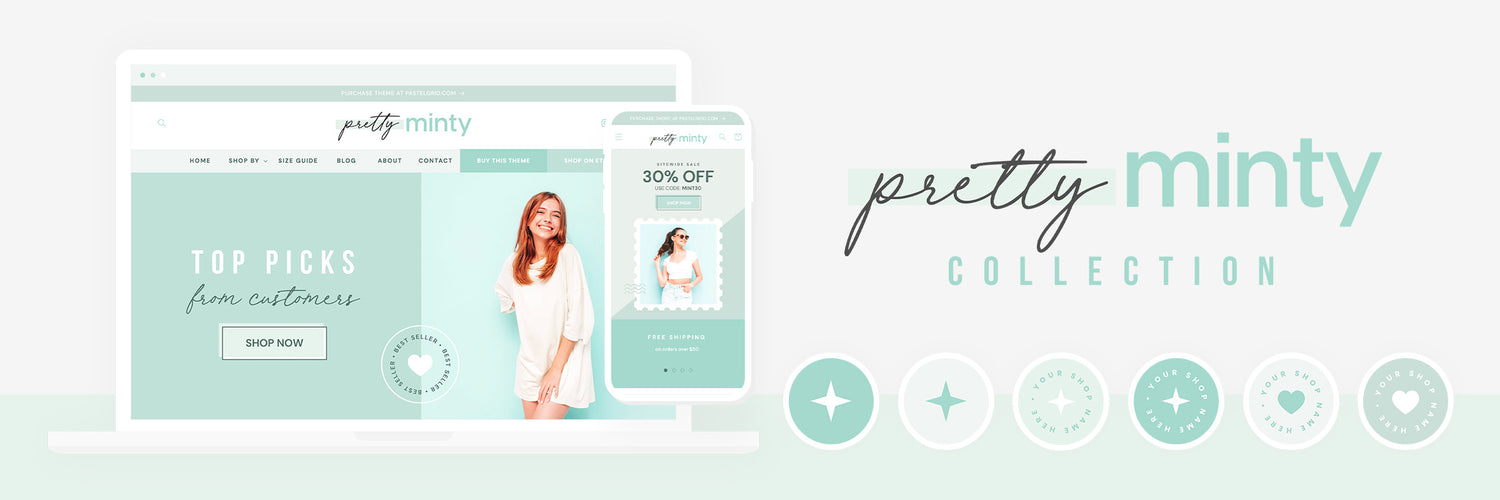 Pretty Minty Collection