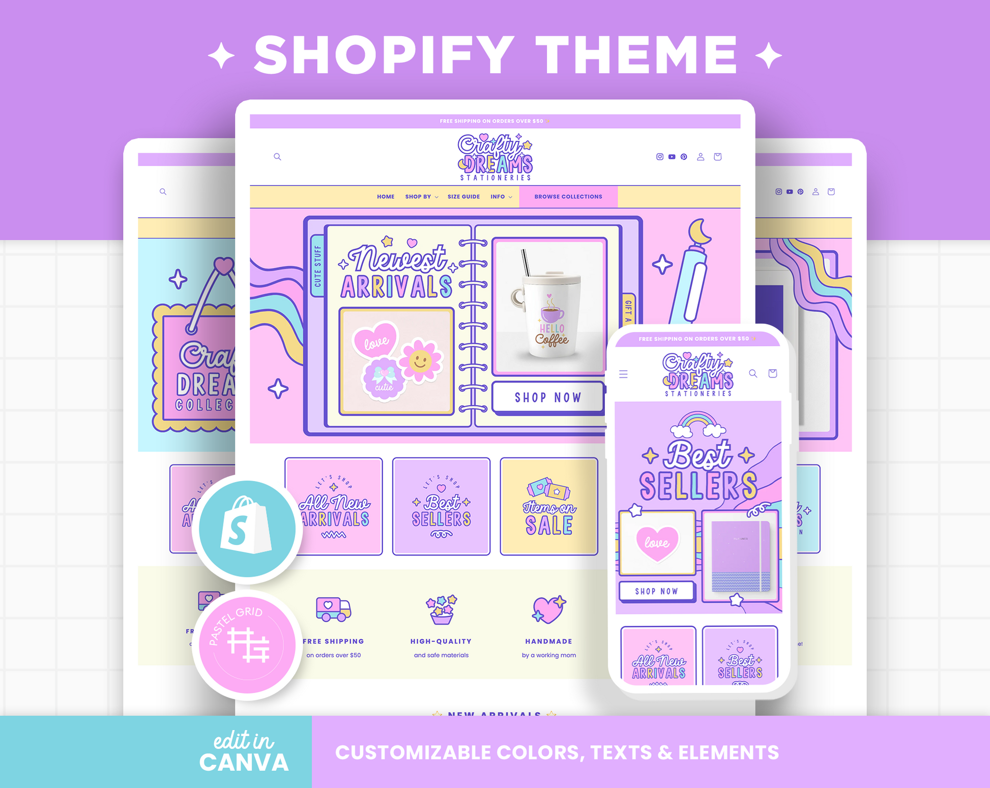 Crafty Dreams Shopify Theme