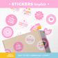 Stickers Template