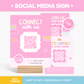Social Media Sign