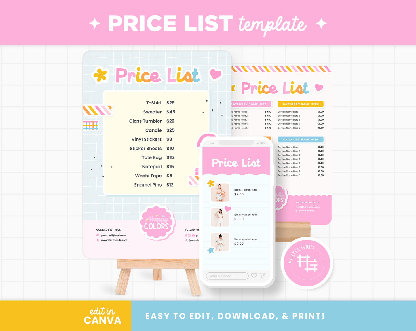 Price List Template
