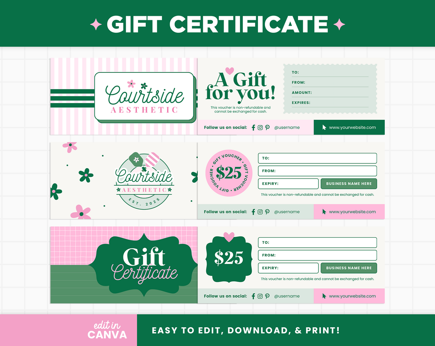 Gift Certificates