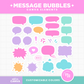 Message Bubbles