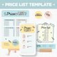 Price List Template