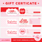 Gift Certificates