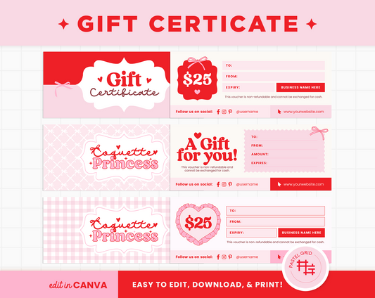 Gift Certificates