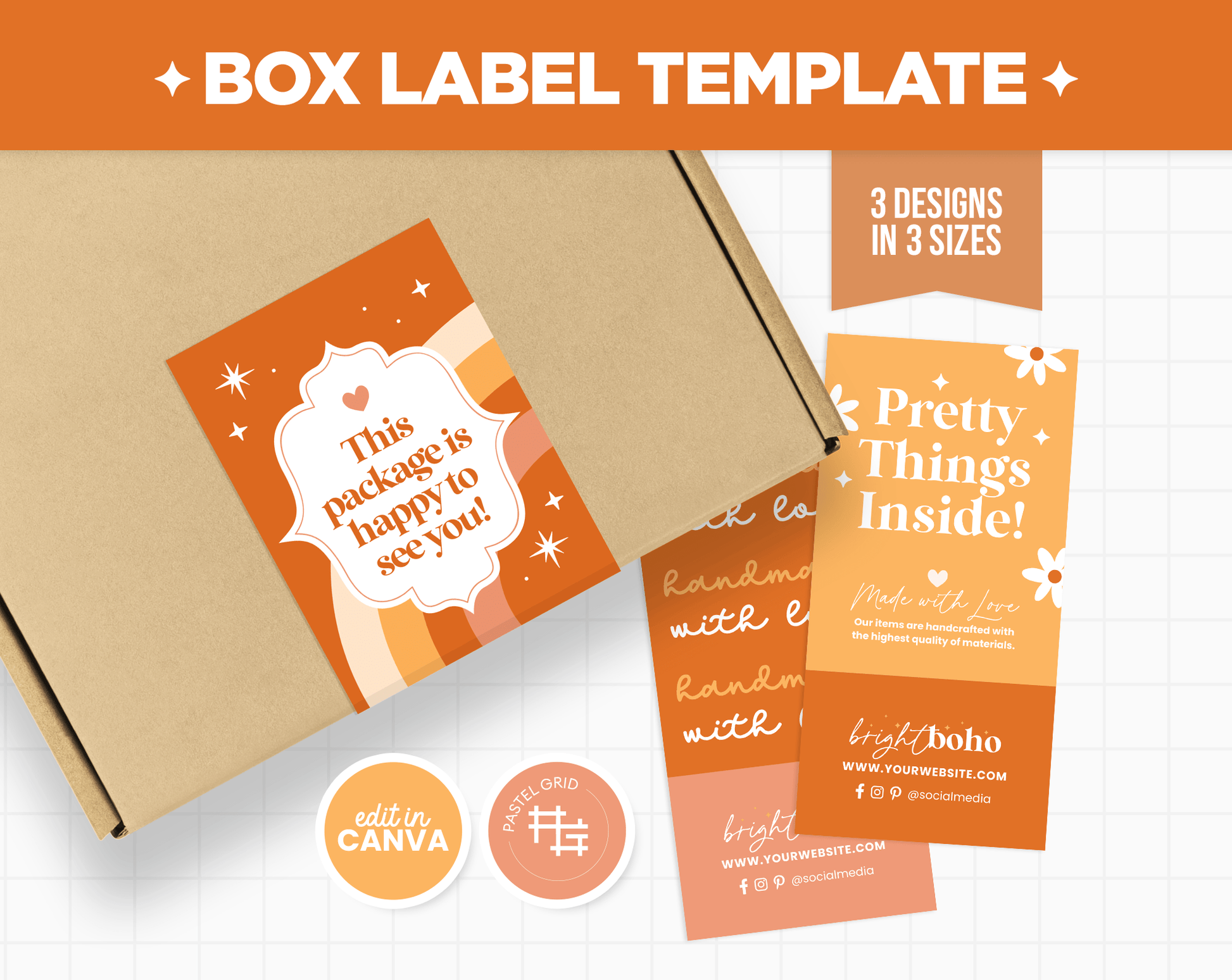 Box Label Template