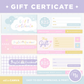 Gift Certificates