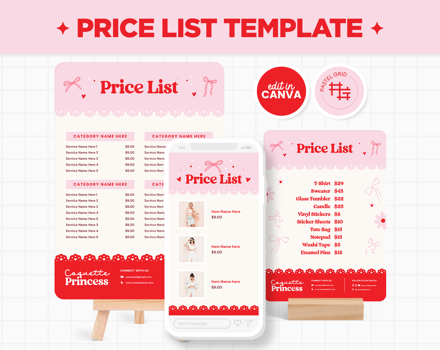 Price List Template