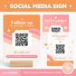 Social Media Sign