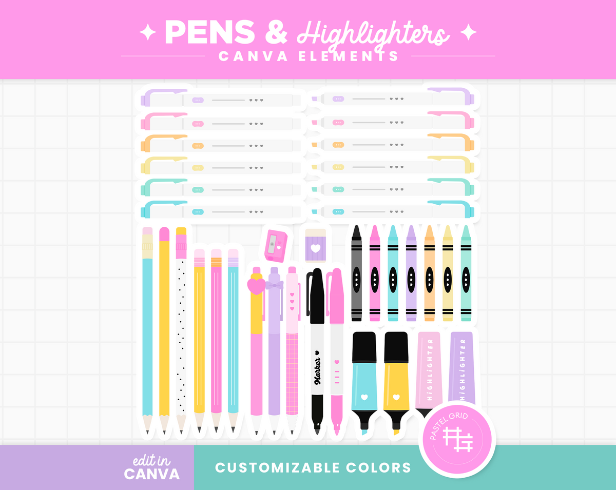 Pens & Highlighters