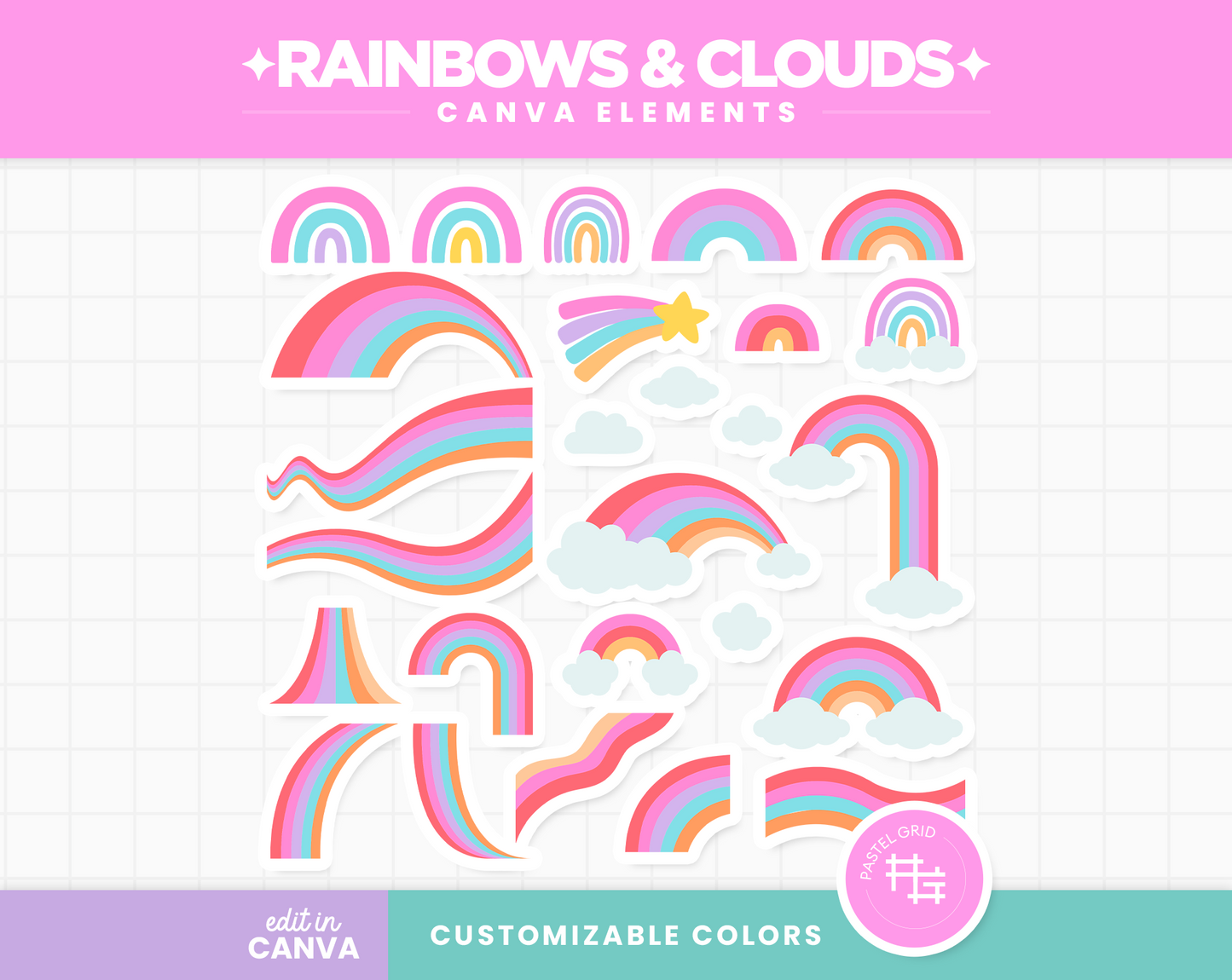 Rainbows & Clouds
