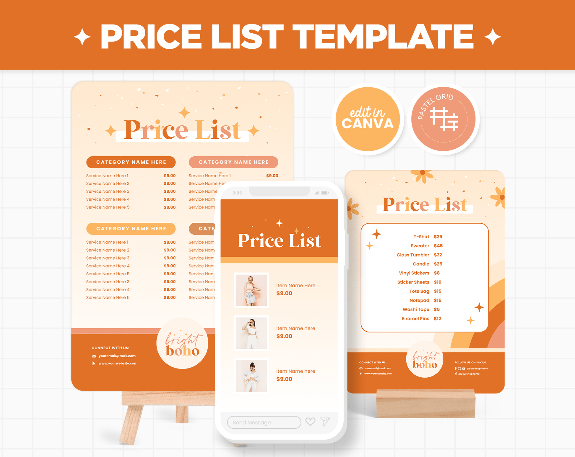 Price List Template