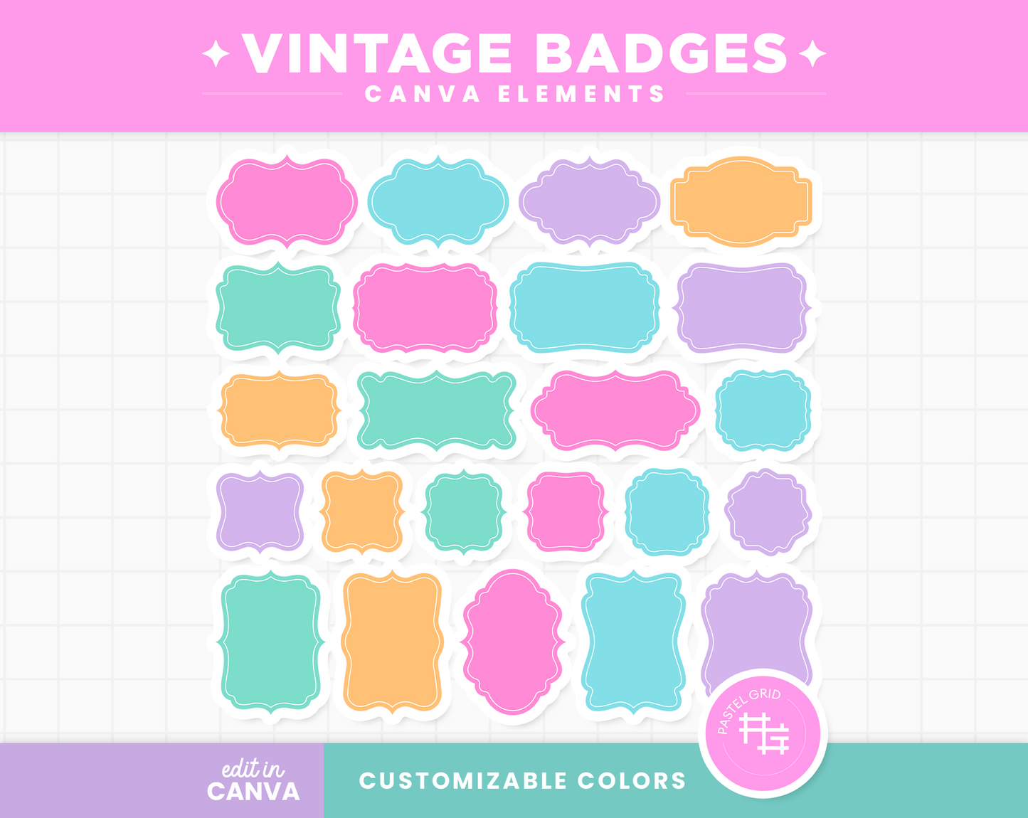 Vintage Badges