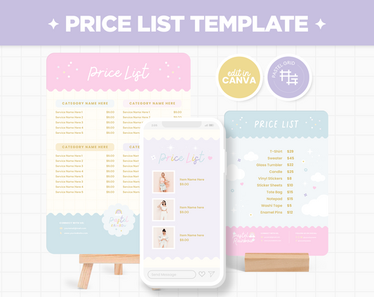 Price List Template