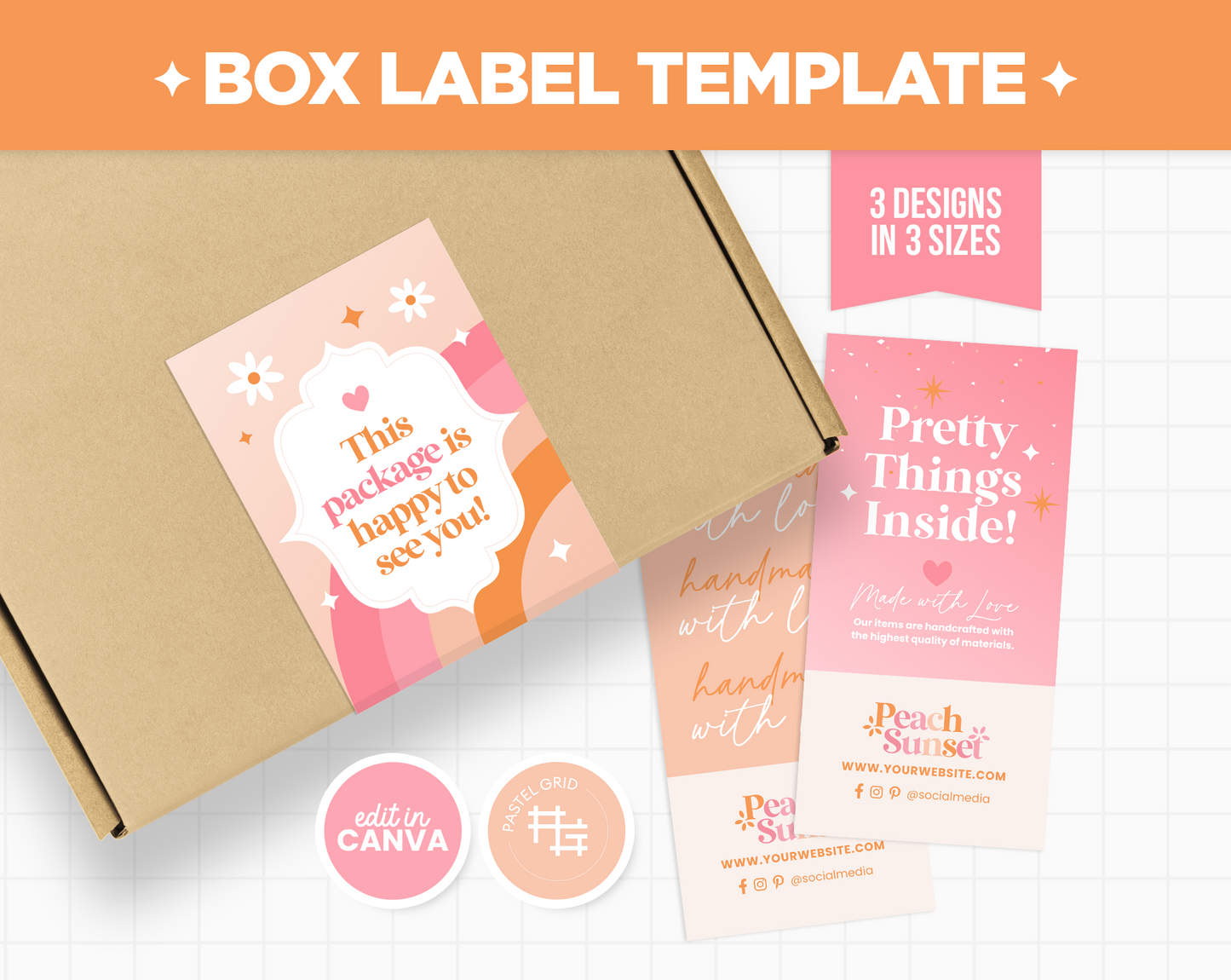 Box Label Template