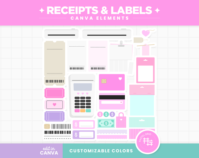 Receipts & Labels