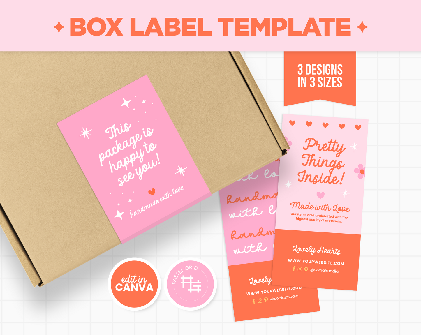 Box Label Template