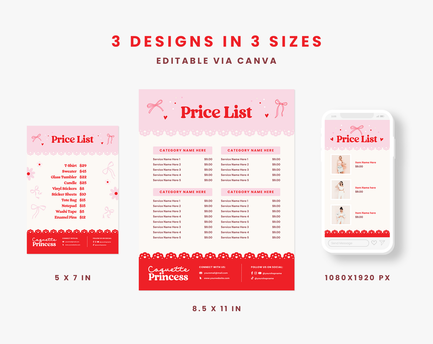 Price List Template