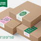 Box Label Template