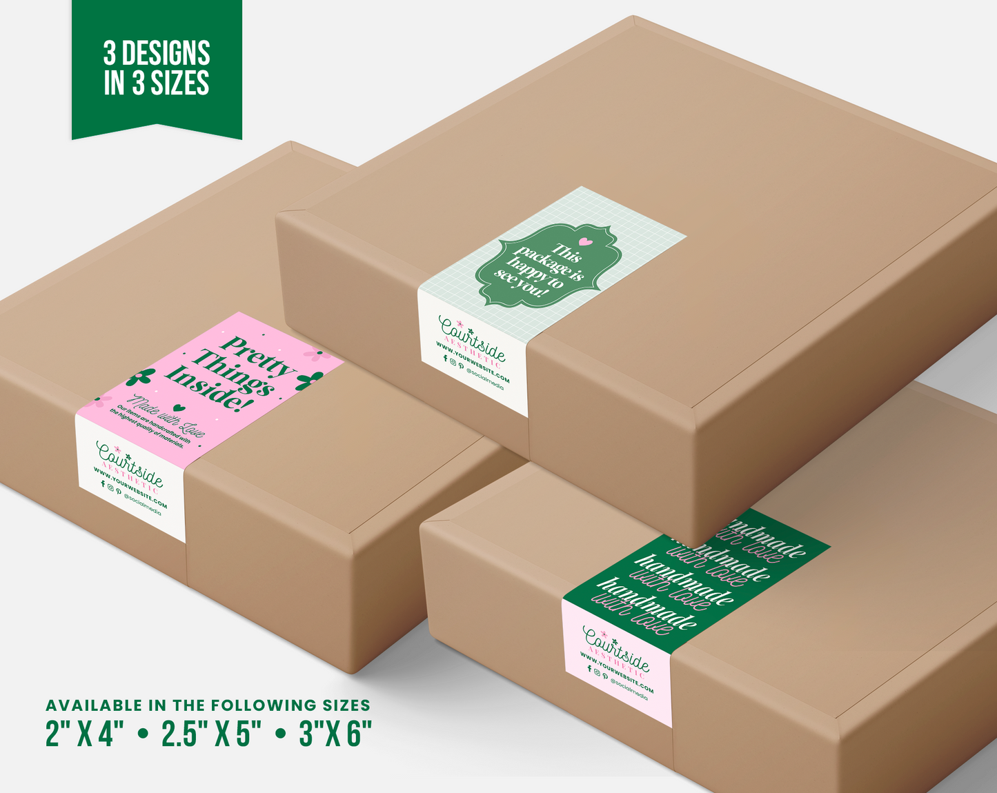 Box Label Template