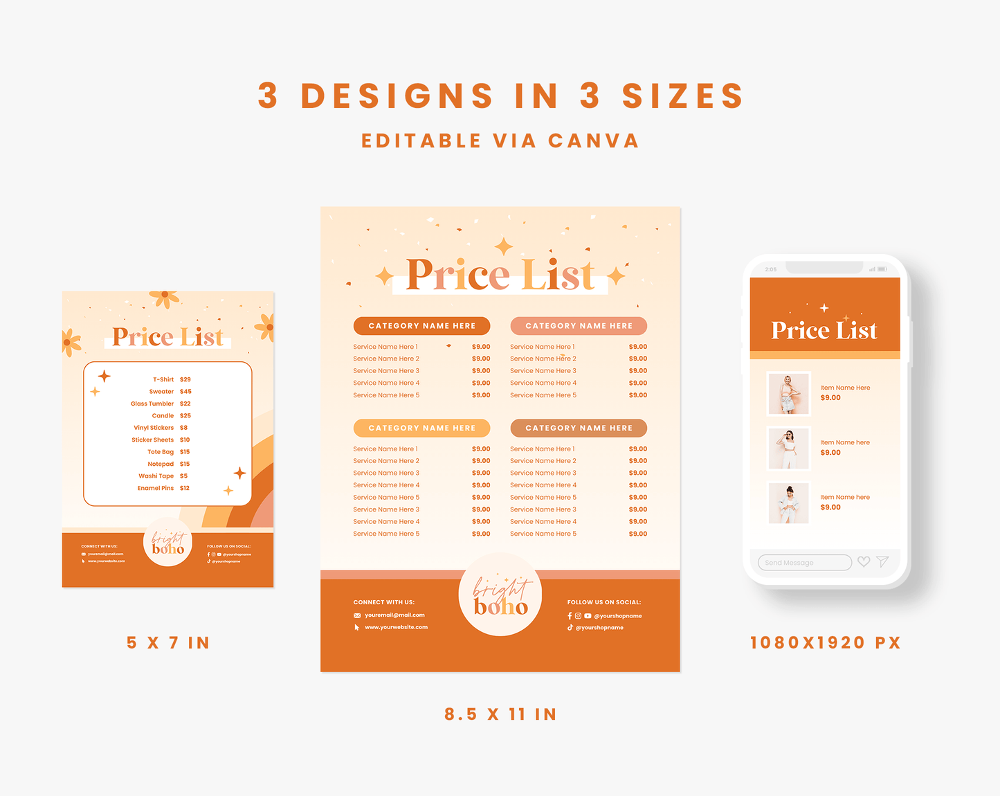 Price List Template