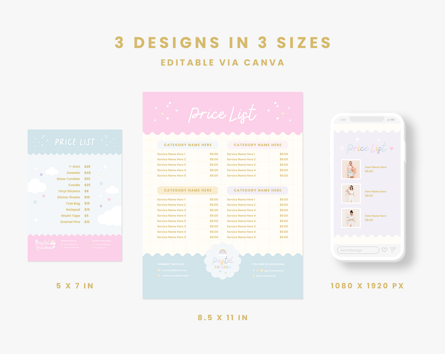 Price List Template