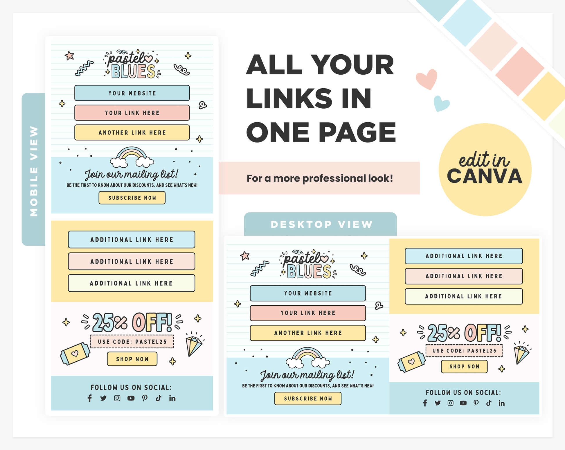 Link in Bio Template