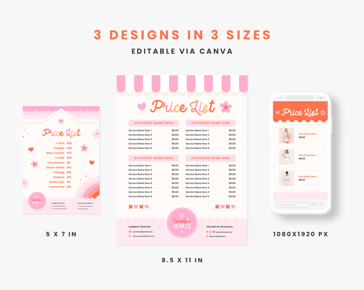 Price List Template