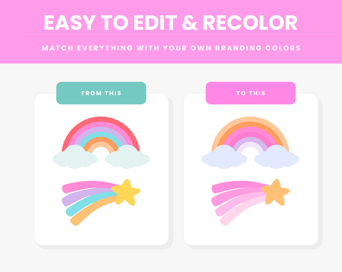 Rainbows & Clouds