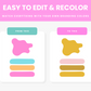 Blobs & Wavy Badges