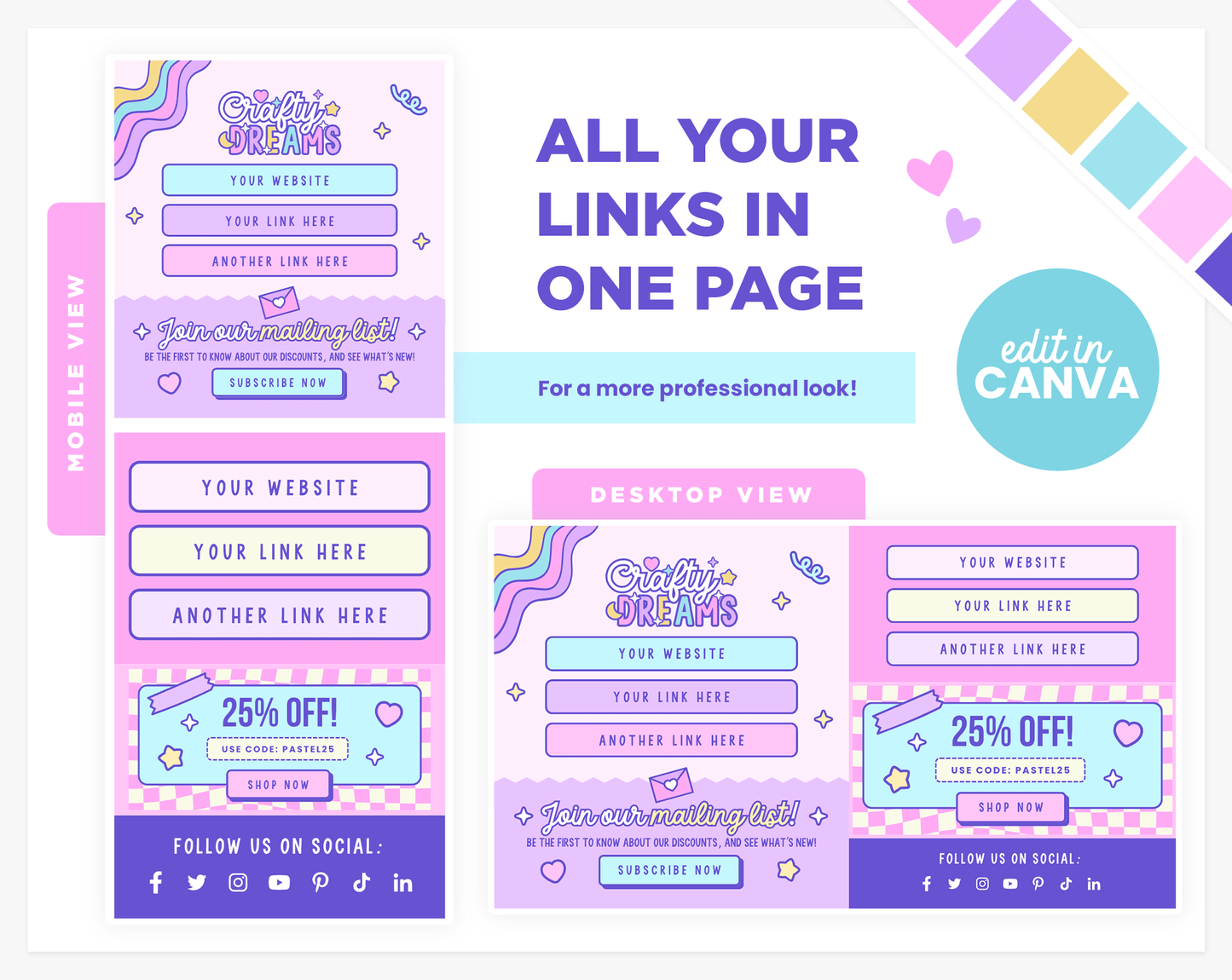 Link in Bio Template