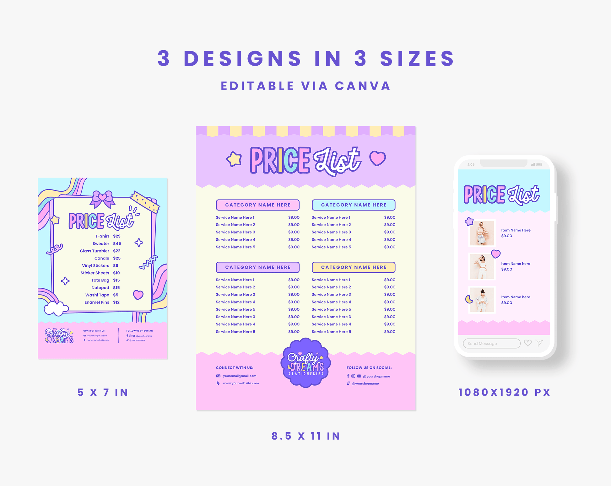 Price List Template