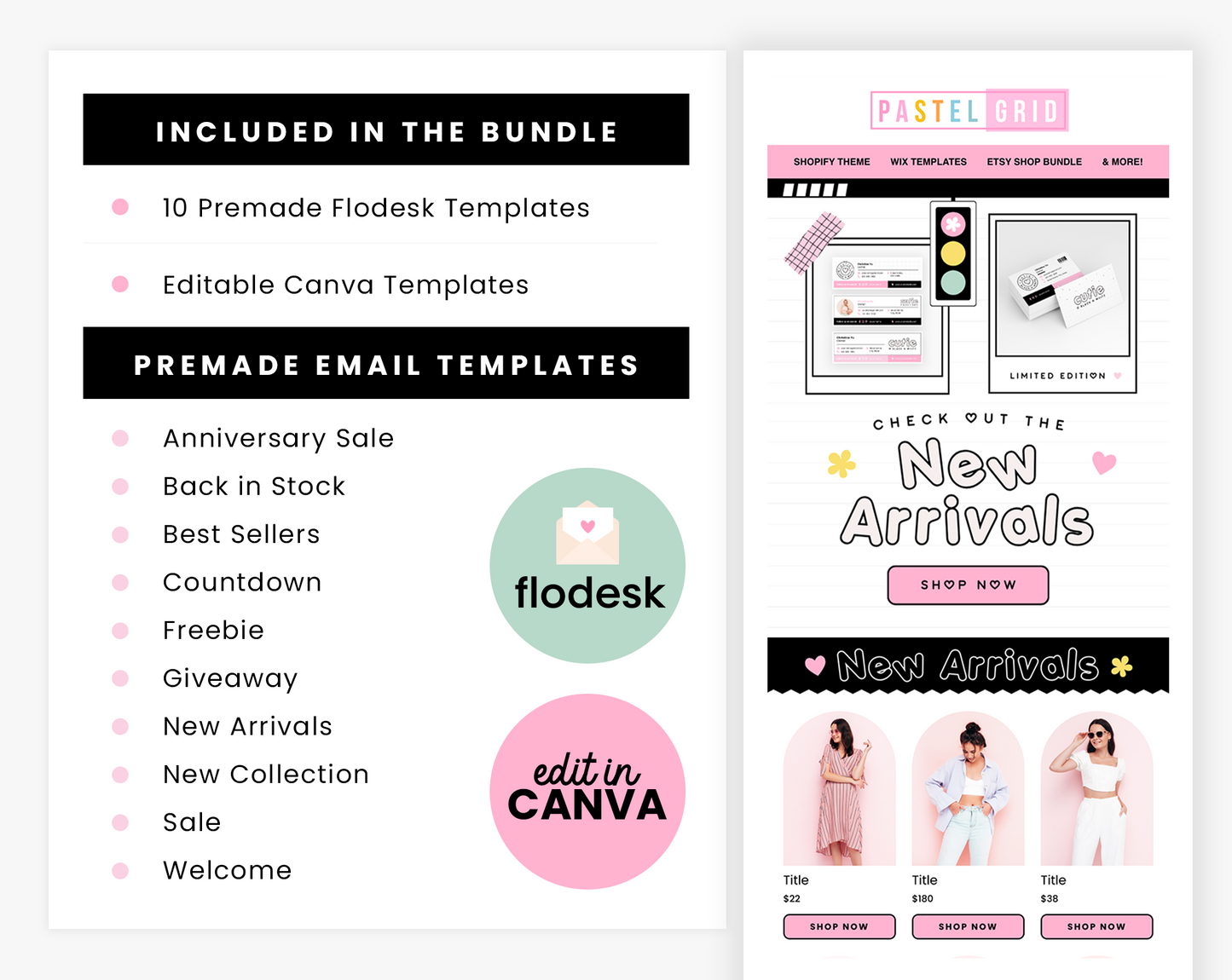 Flodesk Templates