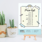 Price List Template