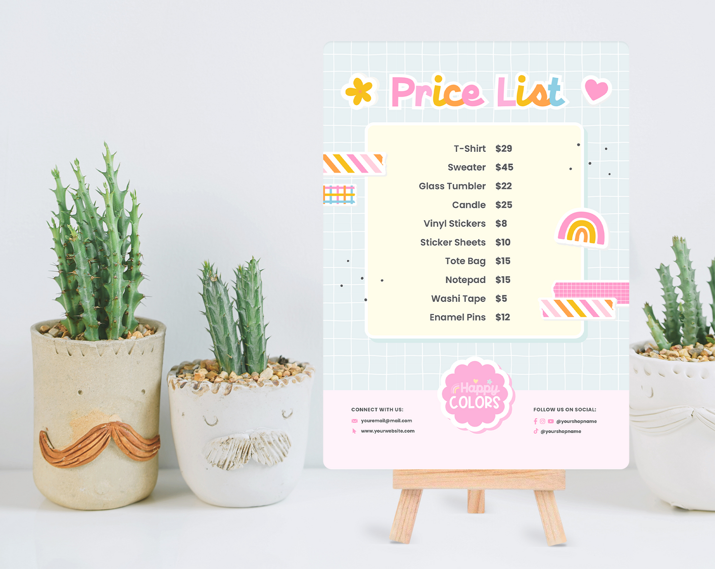 Price List Template