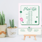 Price List Template